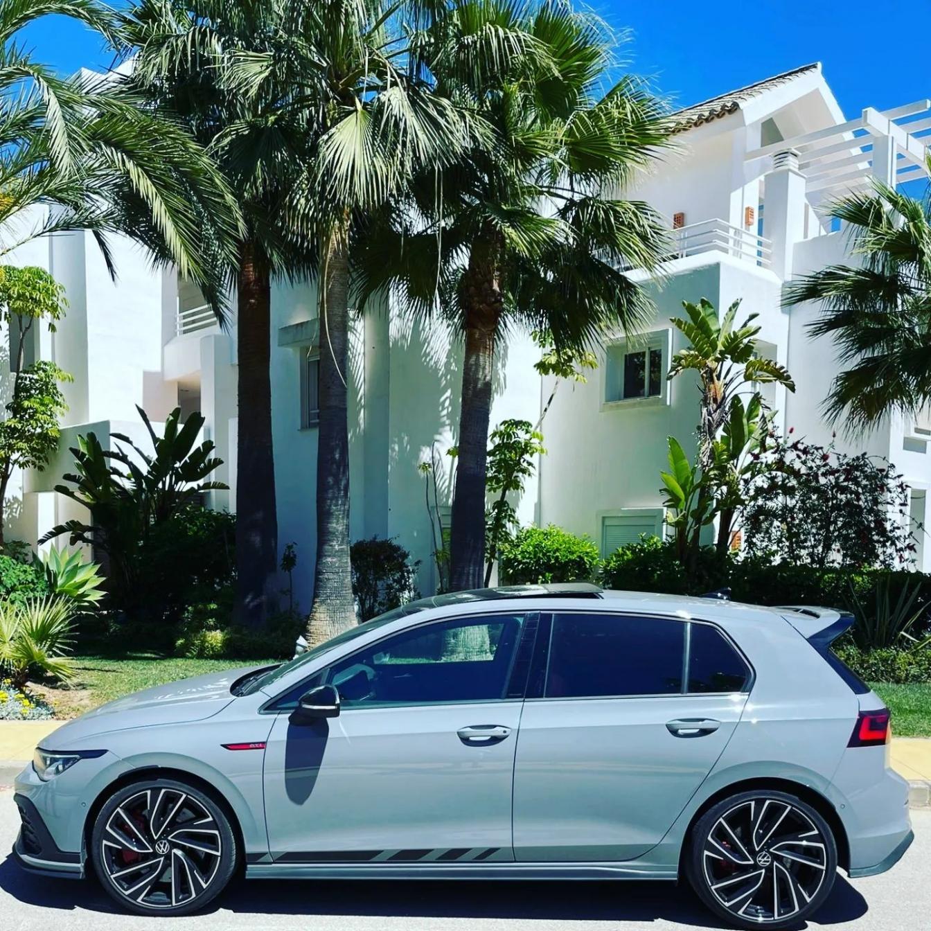 VW Golf 8 GTI Clubsport 300hp β For Rent in Marbella β Prime Costa Rentals