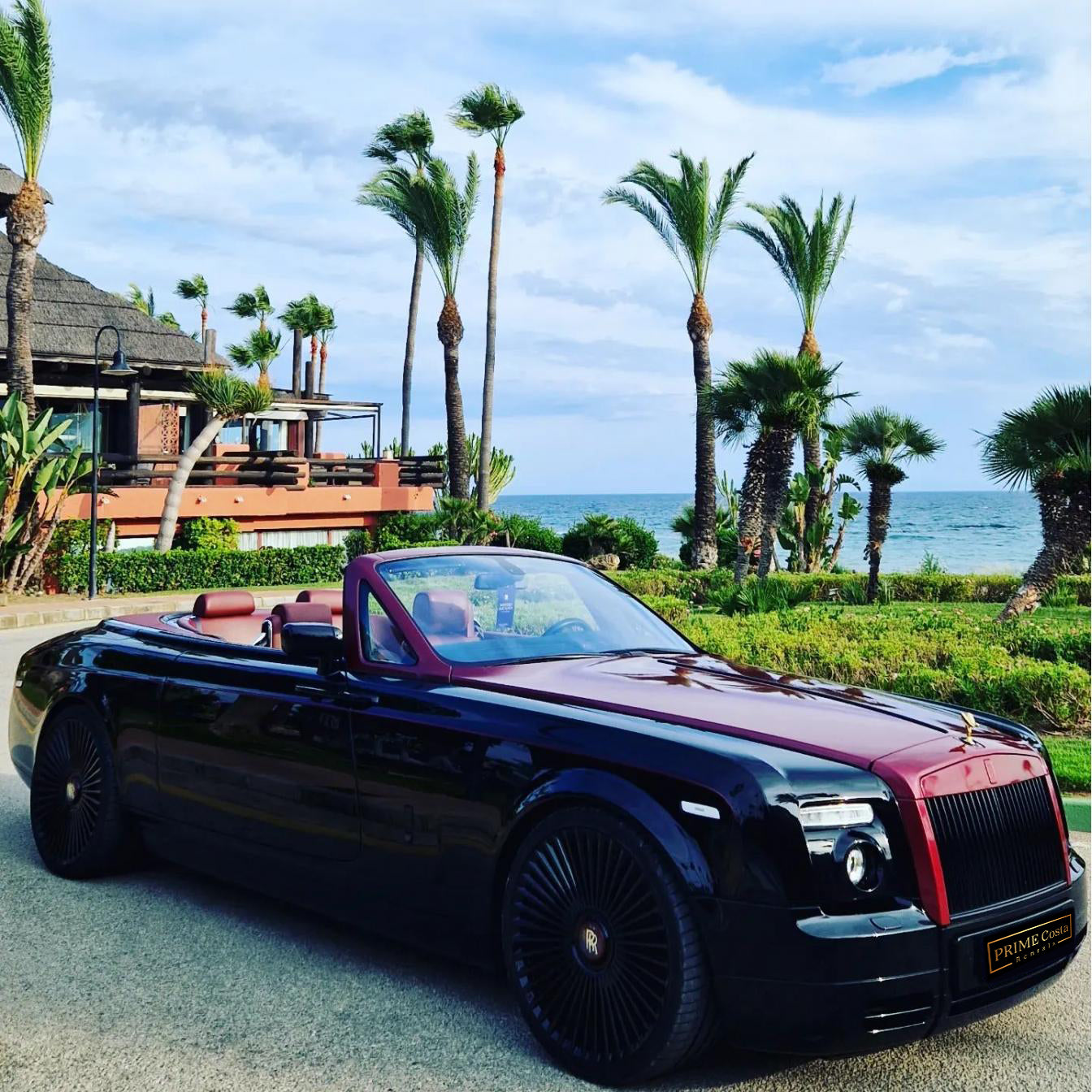 Rolls-Royce Phantom Convertible for Rent in Marbella – Prime Costa Rentals