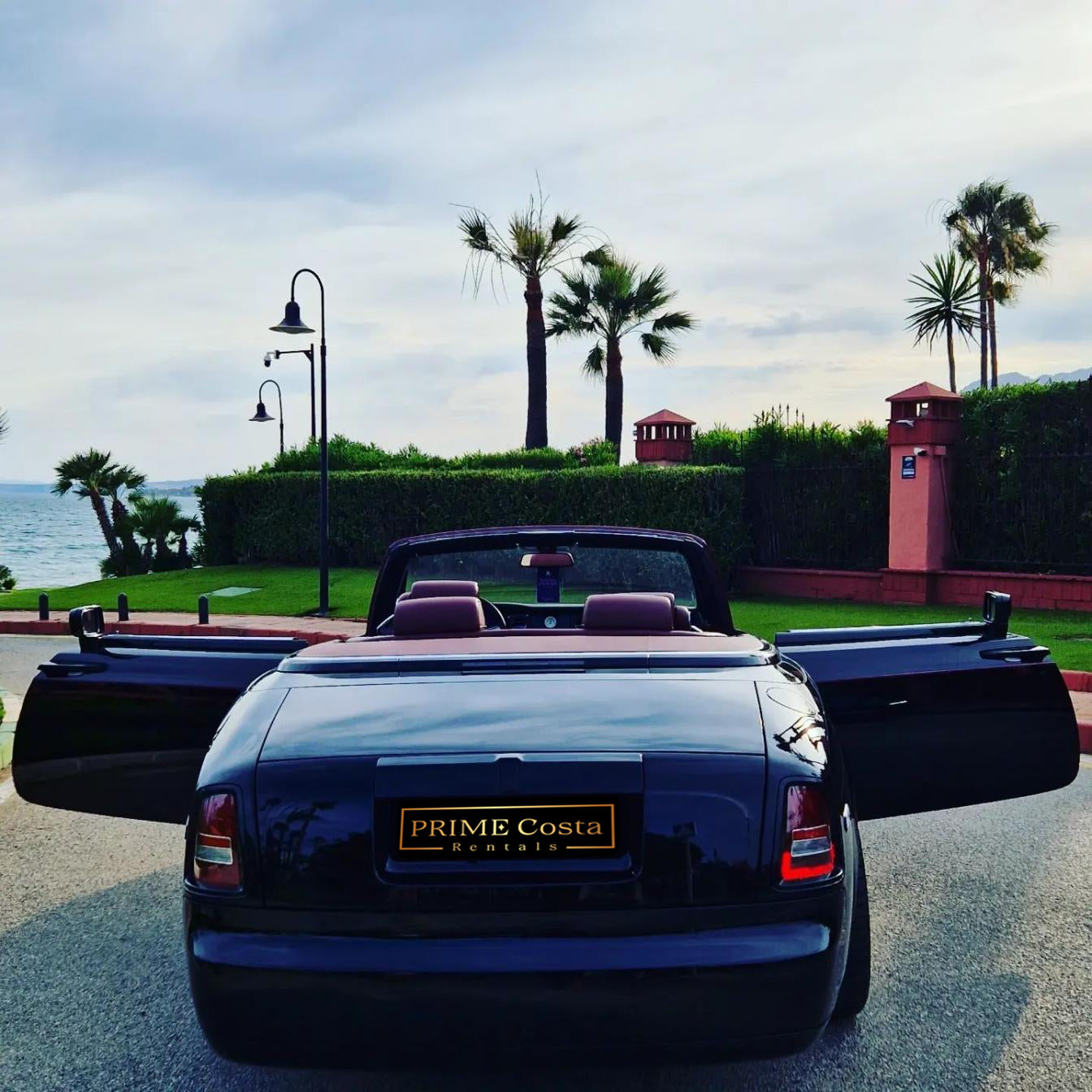 Rolls-Royce Phantom Convertible for Rent in Marbella – Prime Costa Rentals