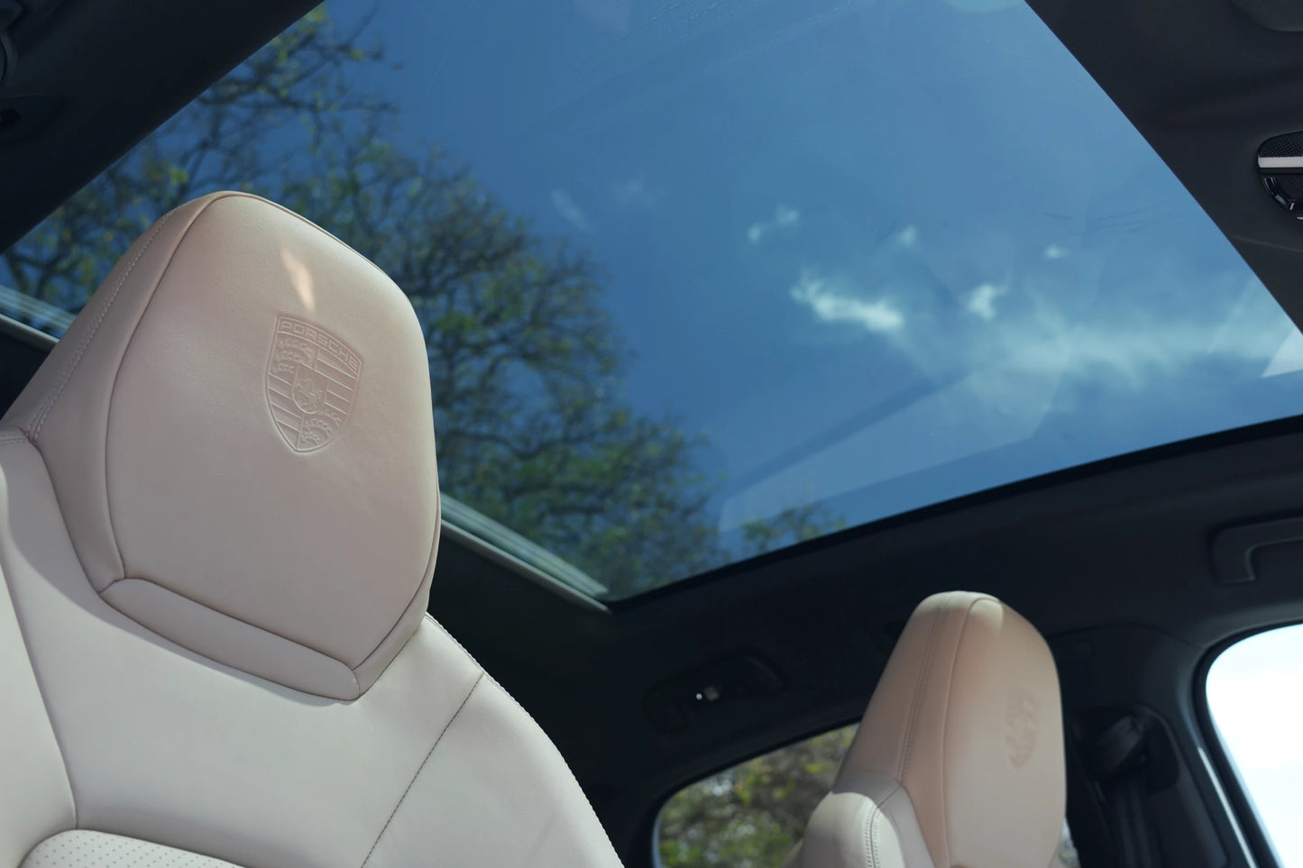 Grey 2023 Porsche Cayenne Coupe E-Hybrid SUV parked in Marbella, available for rent from Prime Costa Rentals.