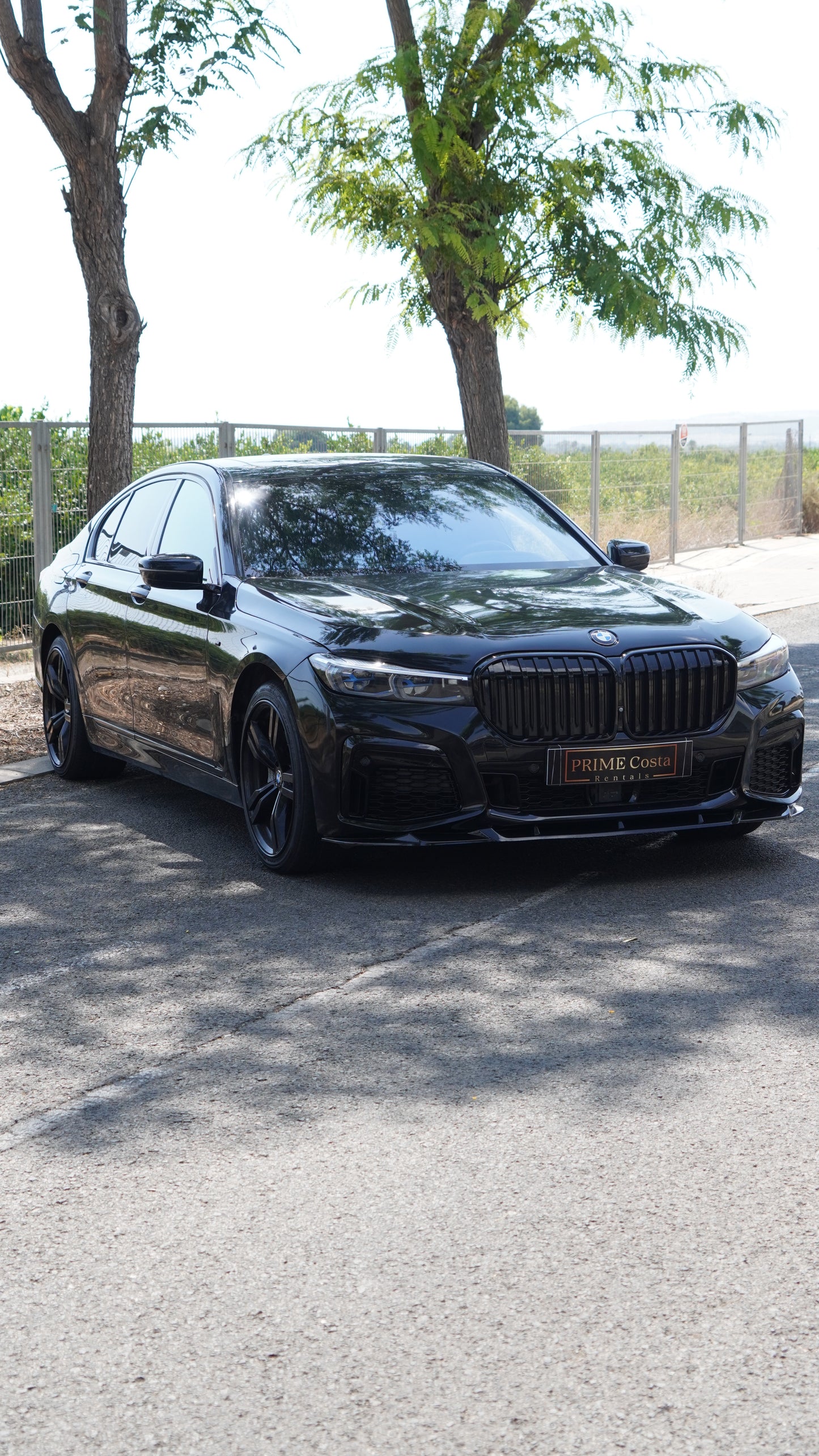 BMW 730 rental in Alicante and Benidorm β luxury executive sedan