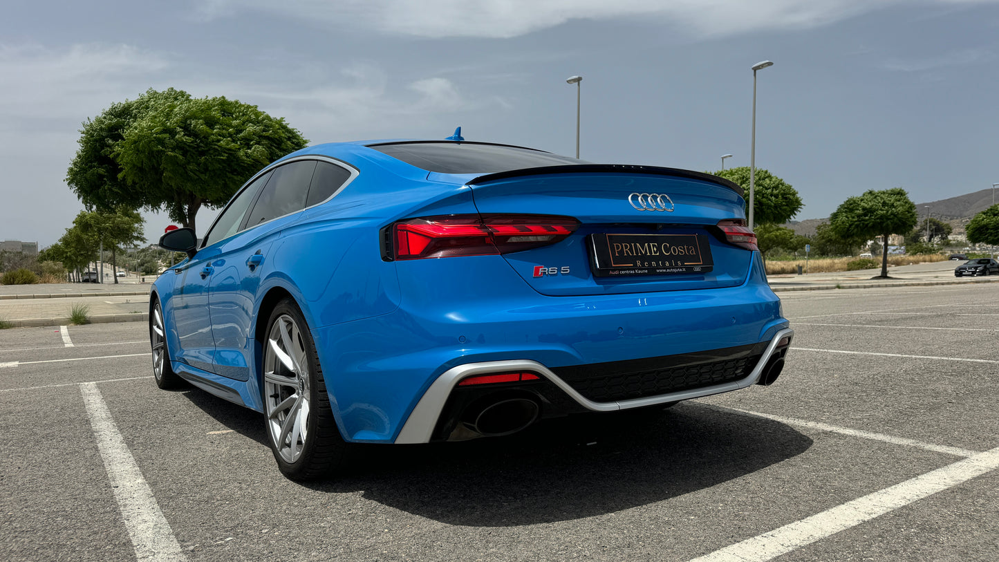 2020 Audi RS5 for rent in Alicante and Benidorm β luxury sports car