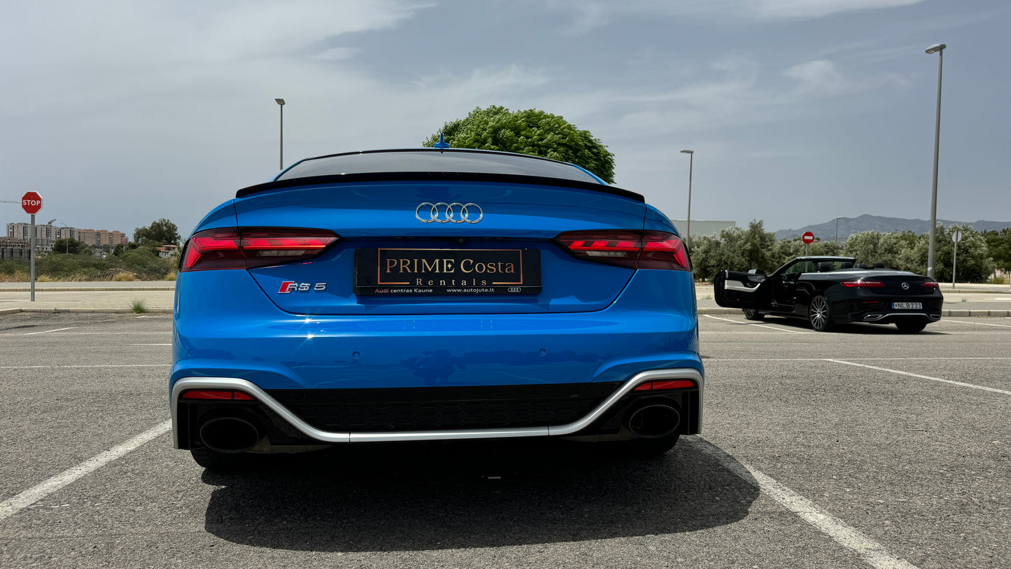 2020 Audi RS5 for rent in Alicante and Benidorm β luxury sports car