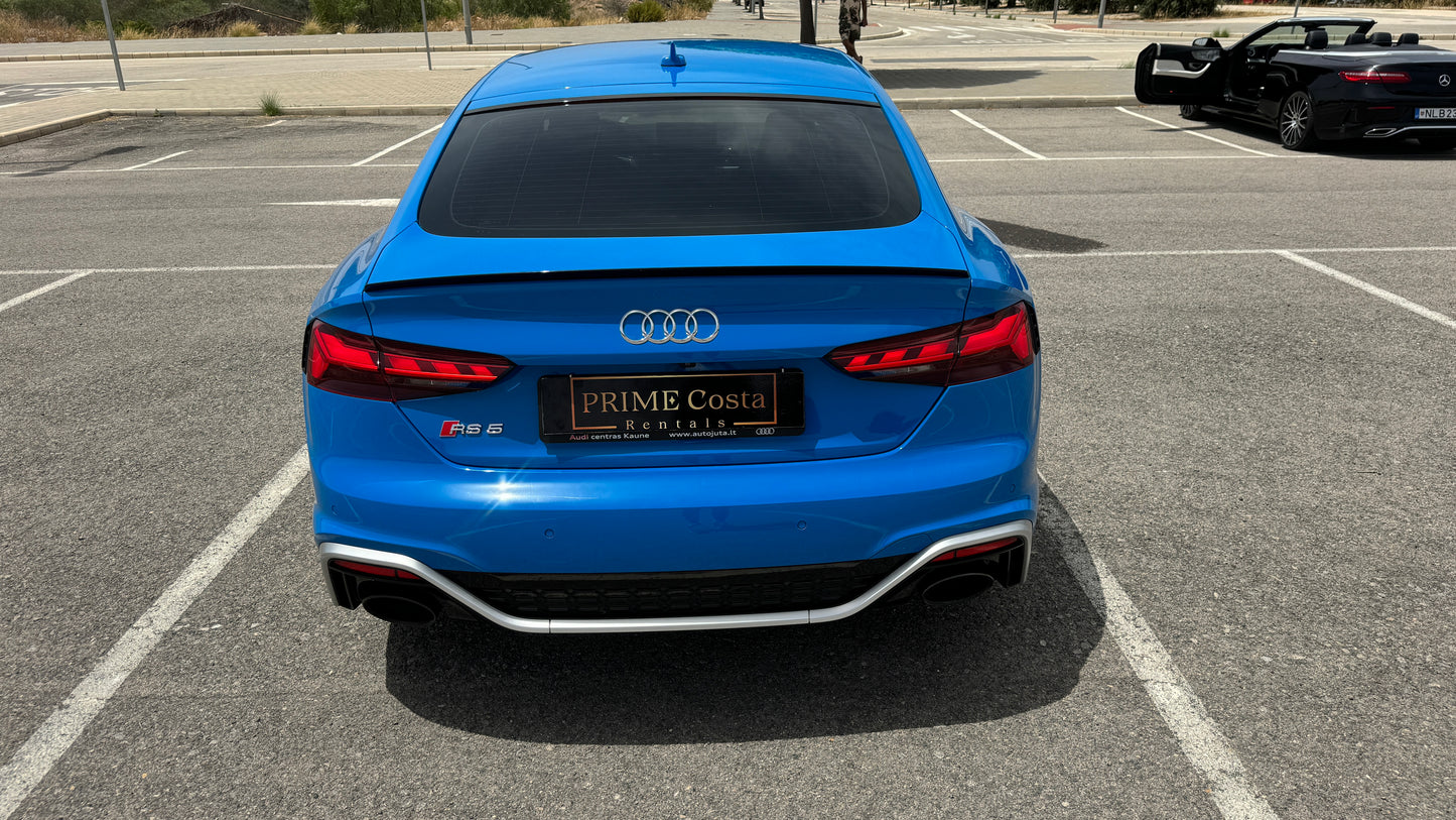2020 Audi RS5 for rent in Alicante and Benidorm β luxury sports car