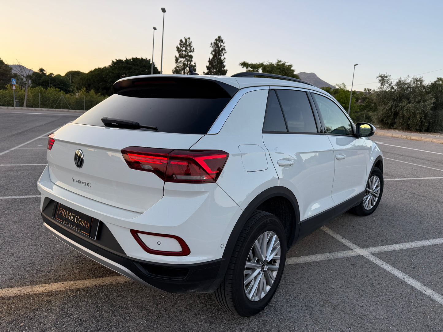 Volkswagen T-Roc rental in Alicante and Benidorm – compact SUV