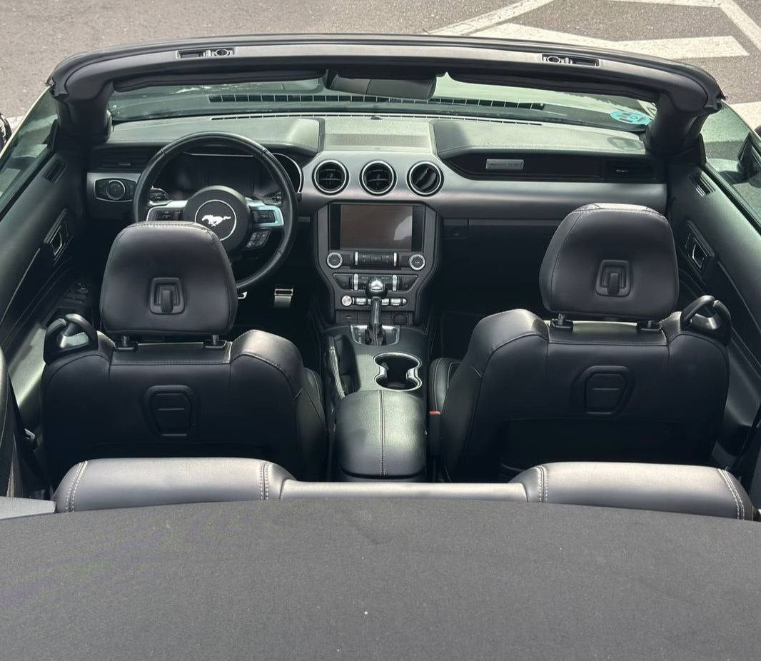 Ford Mustang GT 5.0 muscle car for rent in Alicante β V8 engine, automatic, iconic design.