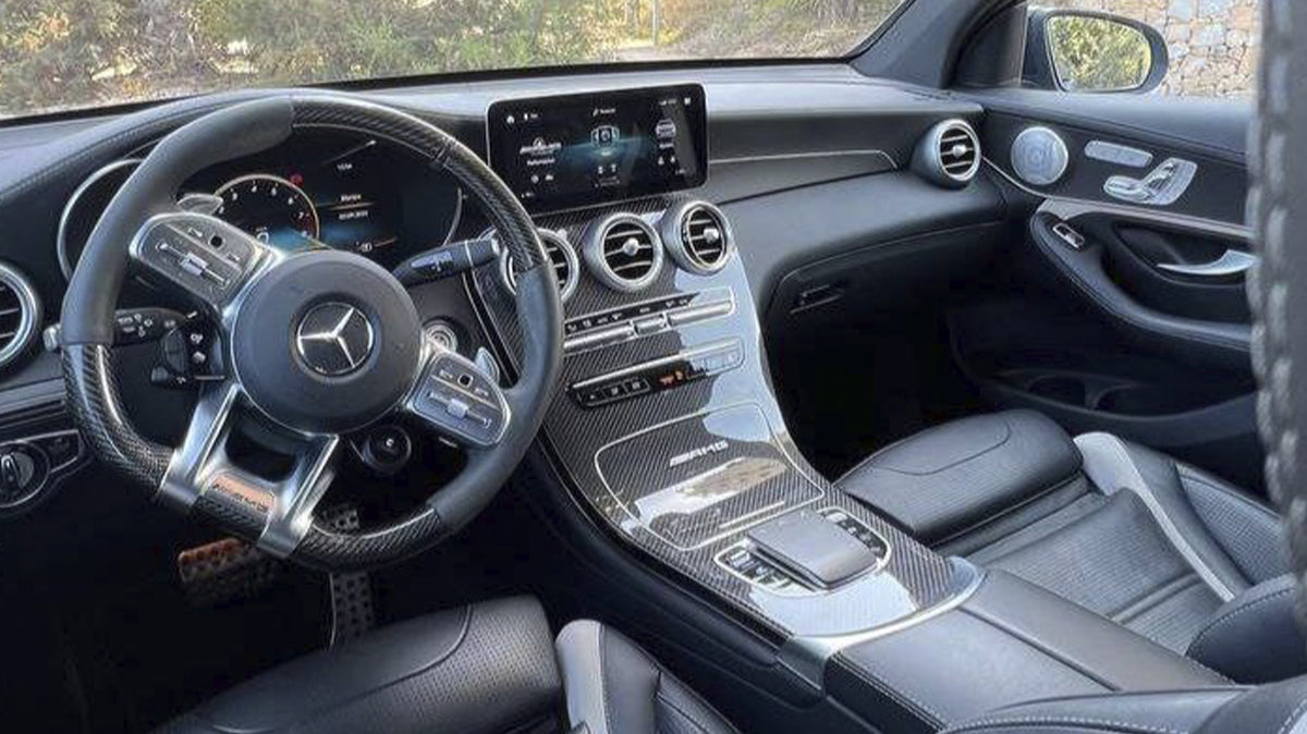 Mercedes-Benz GLC 63s AMG luxury SUV for rent in Alicante β 4.0L V8 BiTurbo, premium family sports SUV.