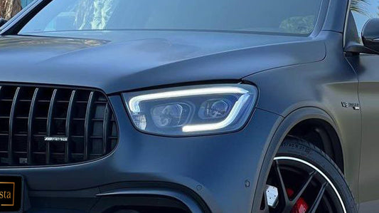 Mercedes-Benz GLC 63s AMG luxury SUV for rent in Alicante – 4.0L V8 BiTurbo, premium family sports SUV.