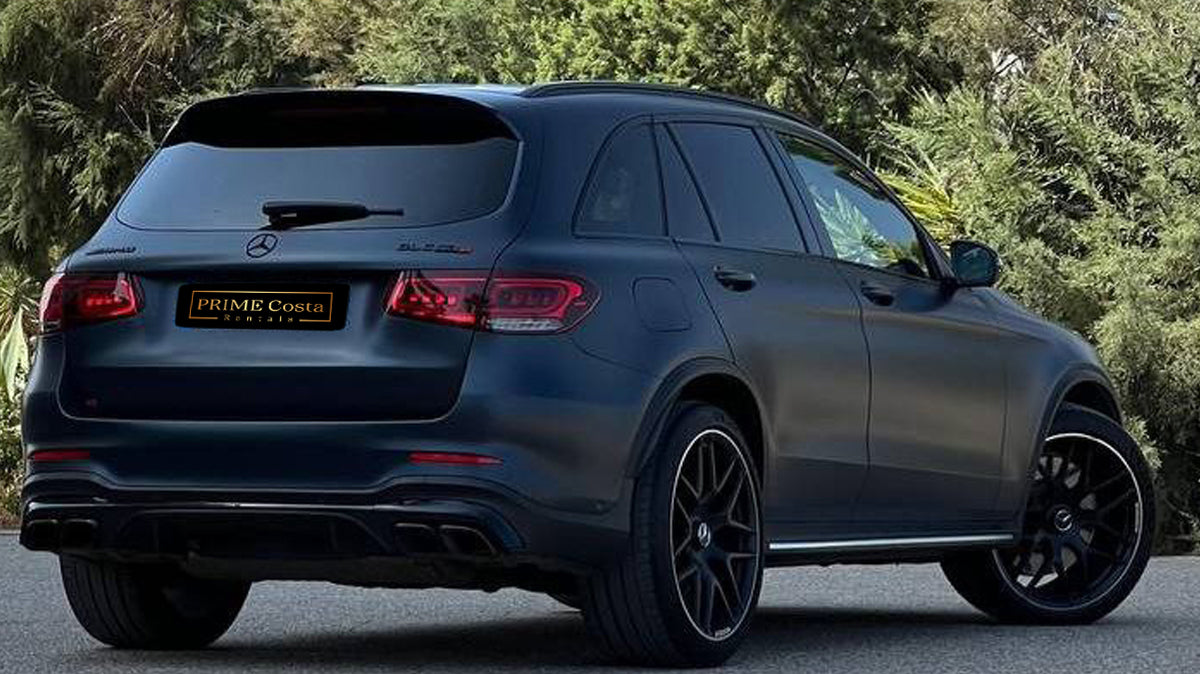 Mercedes-Benz GLC 63s AMG luxury SUV for rent in Alicante β 4.0L V8 BiTurbo, premium family sports SUV.