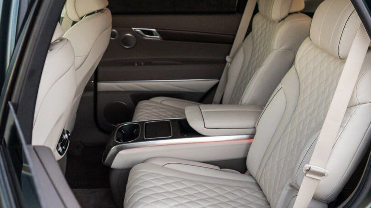 Genesis GV80 luxury SUV for rent in Alicante β mid-size premium crossover with modern technology and elegant design.