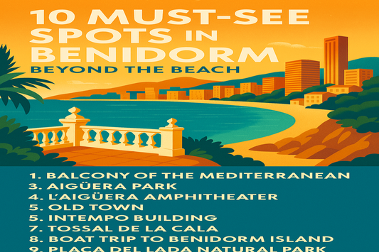 10 top attractions in Benidorm beyond the beach, including parks, historic sites, viewpoints, and nature spots in Costa Blanca.
