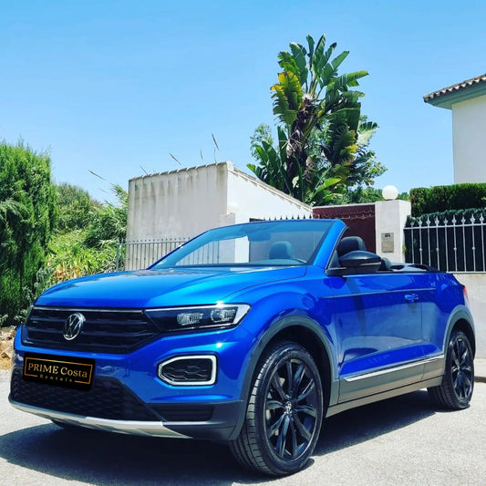 VW T-Roc Convertible for Rent in Marbella – Prime Costa Rentals
