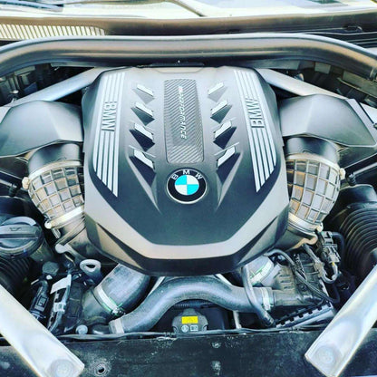 BMW X6 5.0M SUV in Nardo Grey for rent in Marbella – 530 HP, automatic 4WD luxury performance SUV.