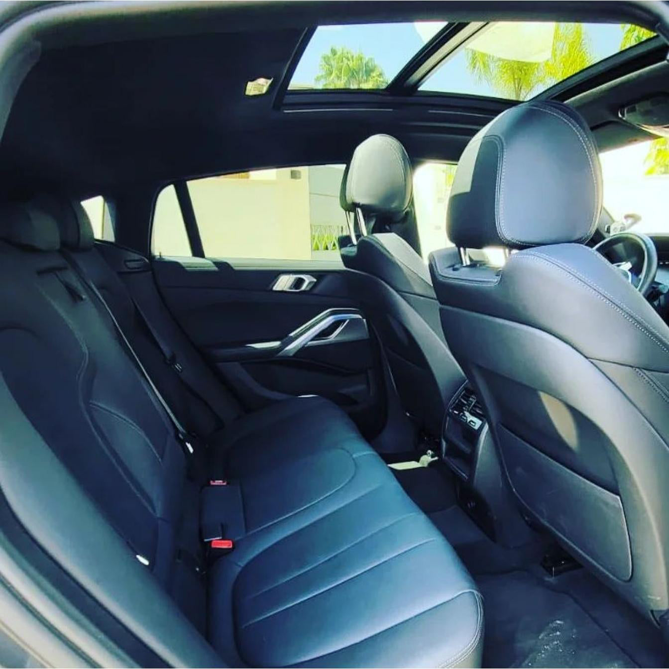 BMW X6 5.0M SUV in Nardo Grey for rent in Marbella – 530 HP, automatic 4WD luxury performance SUV.