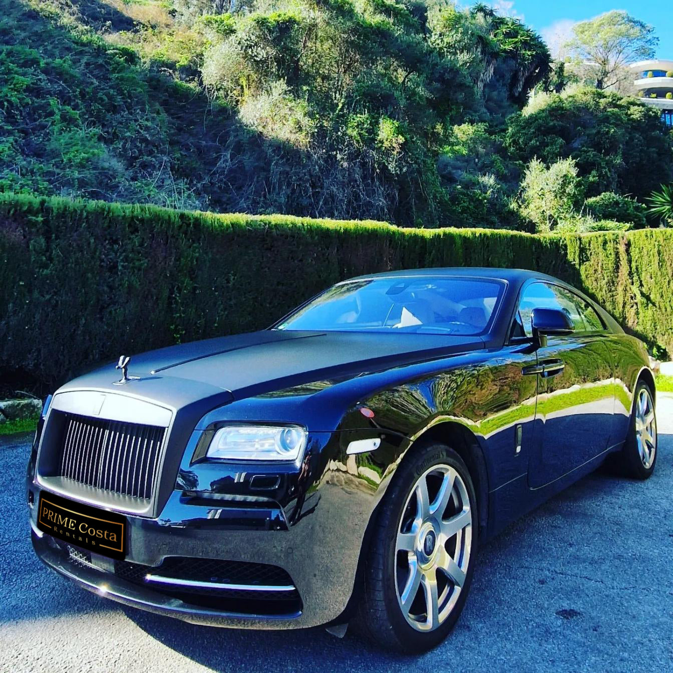 Rolls-Royce Wraith for Rent in Marbella – Prime Costa Rentals
