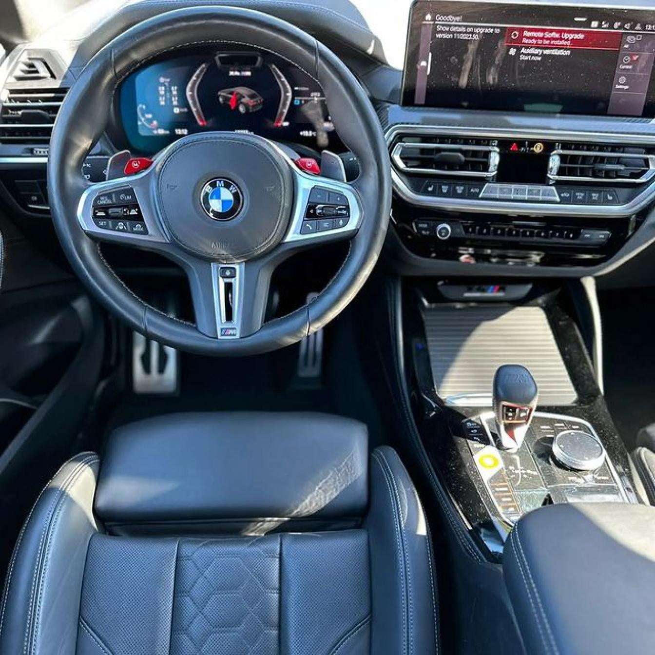 Yellow BMW X4 M Competition SUV for rent in Marbella – automatic, bold 5-seater with sporty style and premium features.