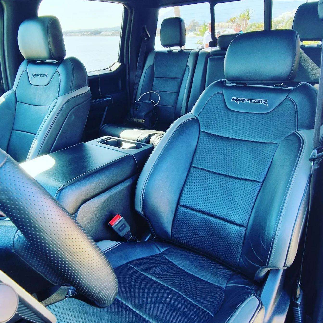 Ford F-150 Raptor 450 HP 4WD SUV for rent in Marbella – twin-turbo performance, automatic transmission.