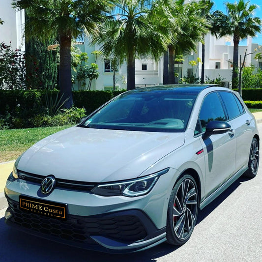 VW Golf 8 GTI Clubsport 300hp – For Rent in Marbella – Prime Costa Rentals