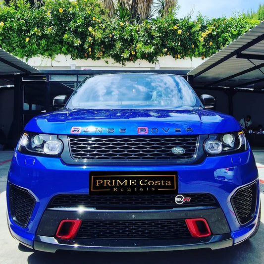 Range Rover SVR 575hp SUV for Rent in Marbella – Prime Costa Rentals
