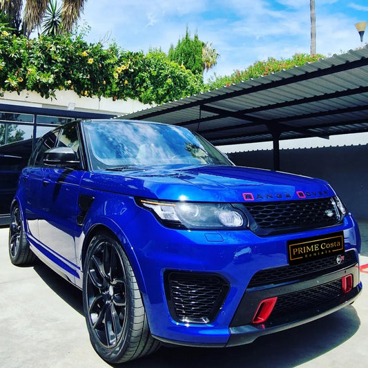 Range Rover SVR 575hp SUV for Rent in Marbella – Prime Costa Rentals
