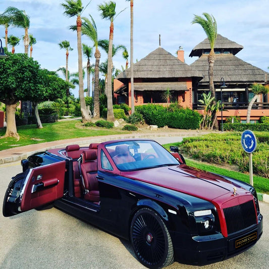 Rolls-Royce Phantom Convertible for Rent in Marbella – Prime Costa Rentals
