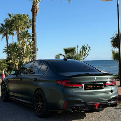 BMW M5 Competition 800hp Stage 2 super sedan for rent in Marbella – tuned V8, high-performance drive.