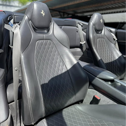 Ferrari Portofino convertible supercar for rent in Marbella – V8 twin-turbo, Italian design.
