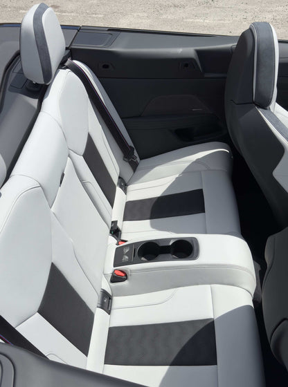 BMW M4 Competition Cabrio sports convertible for rent in Alicante – 510 HP, 3.7s 0–100 km/h, xDrive AWD, open-top driving.