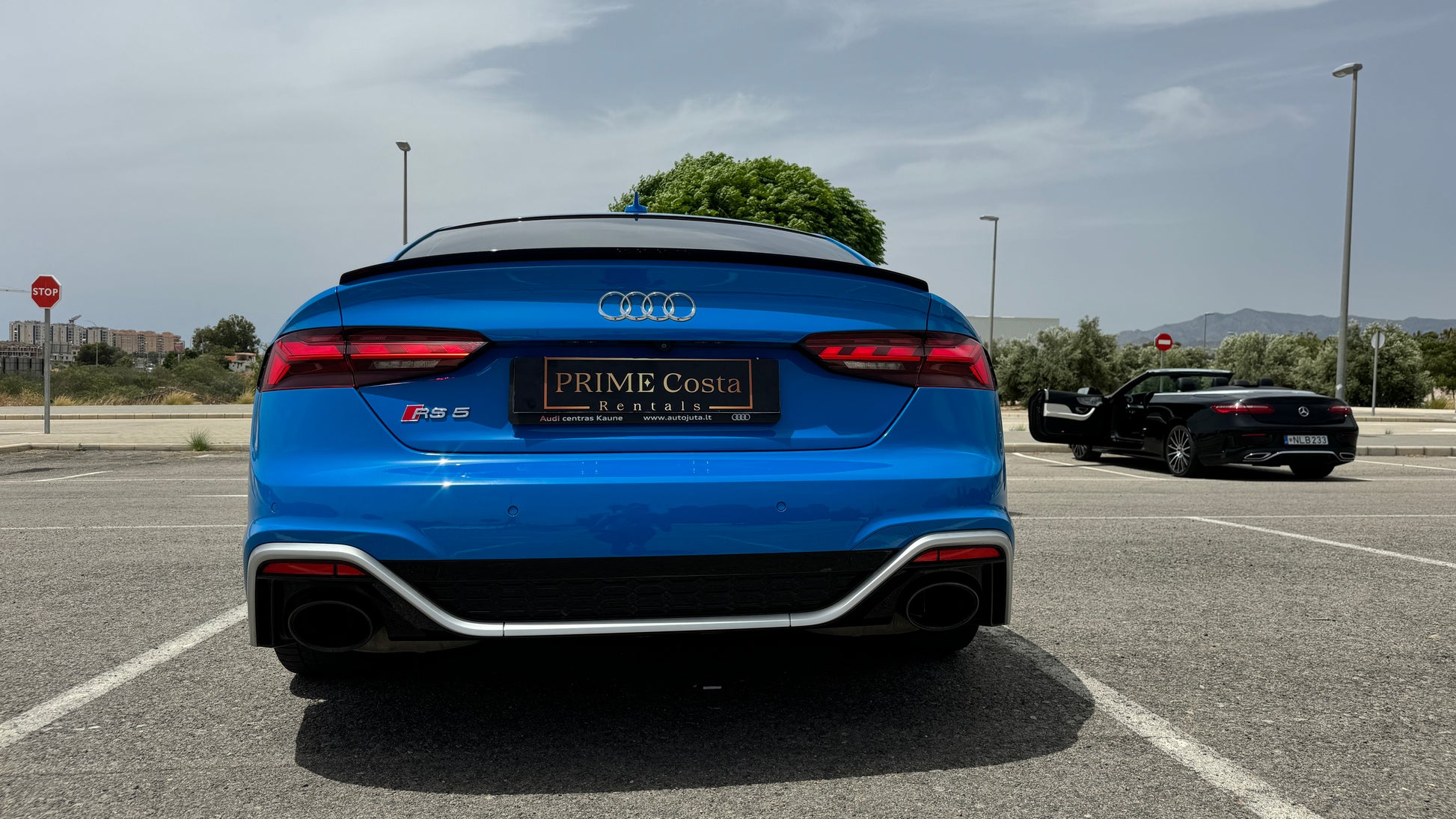 2020 Audi RS5 for rent in Alicante and Benidorm – luxury sports car