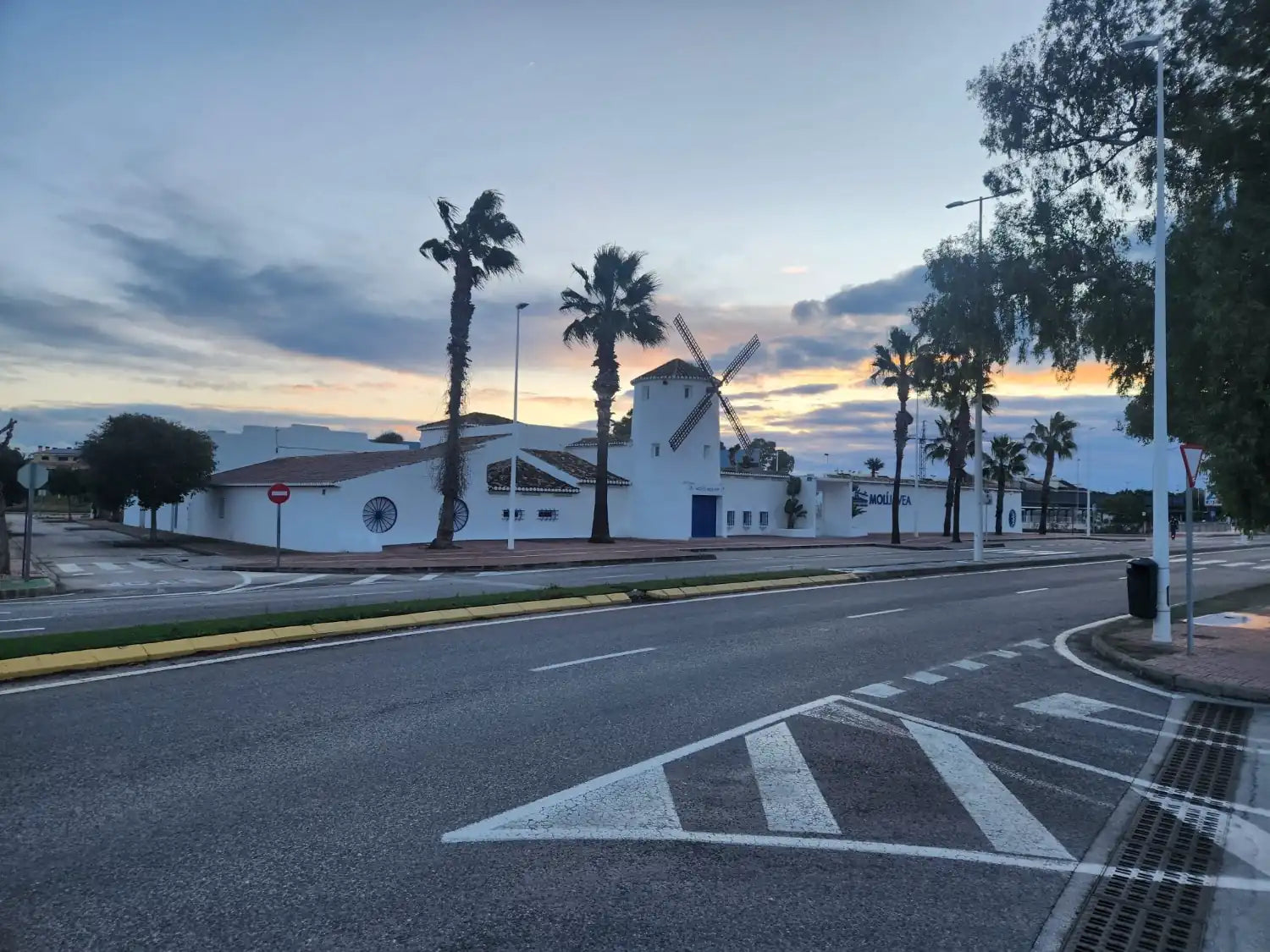 Most popular mill in Javea Xàbia town spain