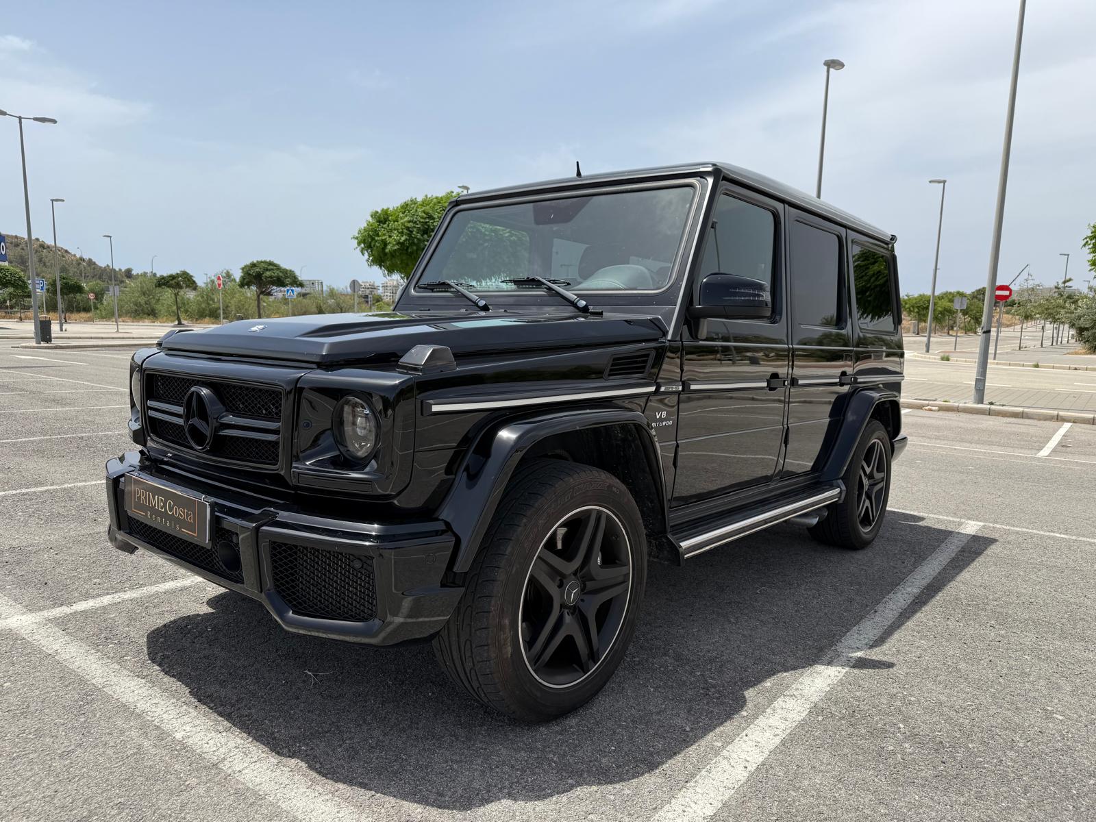 Mercedes-Benz G63 AMG 2017 for rent in Alicante and Benidorm – luxury SUV