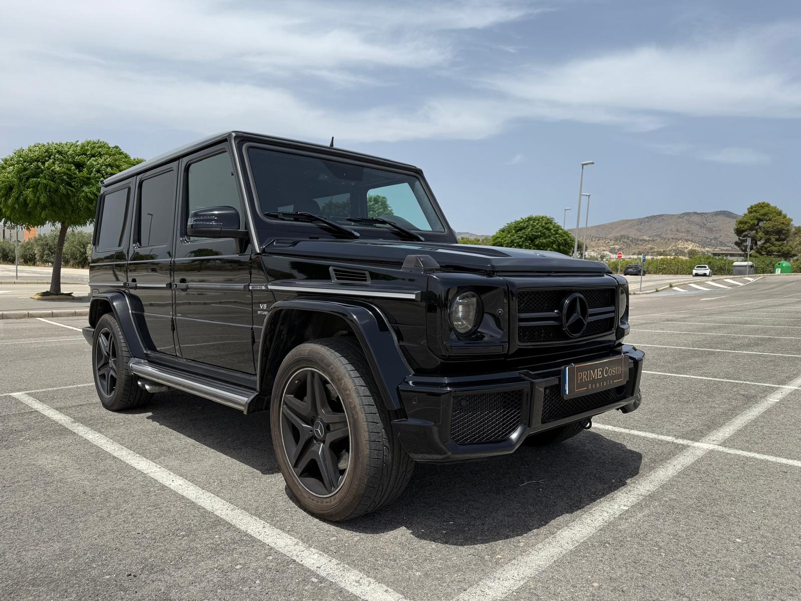 Mercedes-Benz G63 AMG 2017 for rent in Alicante and Benidorm – luxury SUV