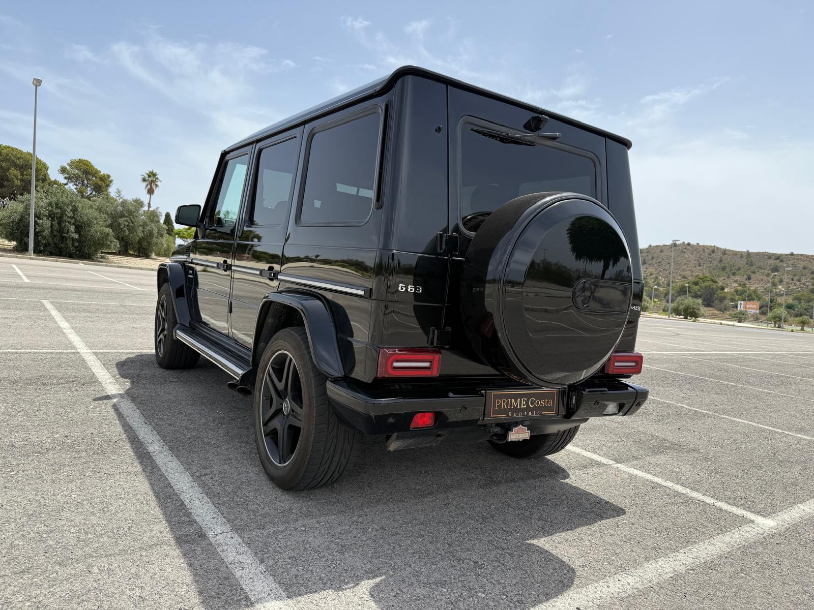 Mercedes-Benz G63 AMG 2017 for rent in Alicante and Benidorm – luxury SUV