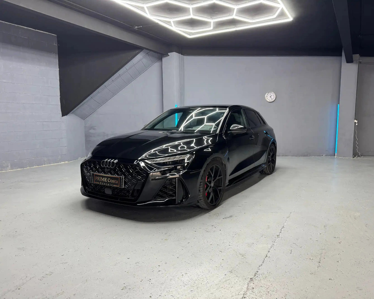 Audi RS3 2025 Turbocharged for rent in Benidorm – high performance sport hatchback