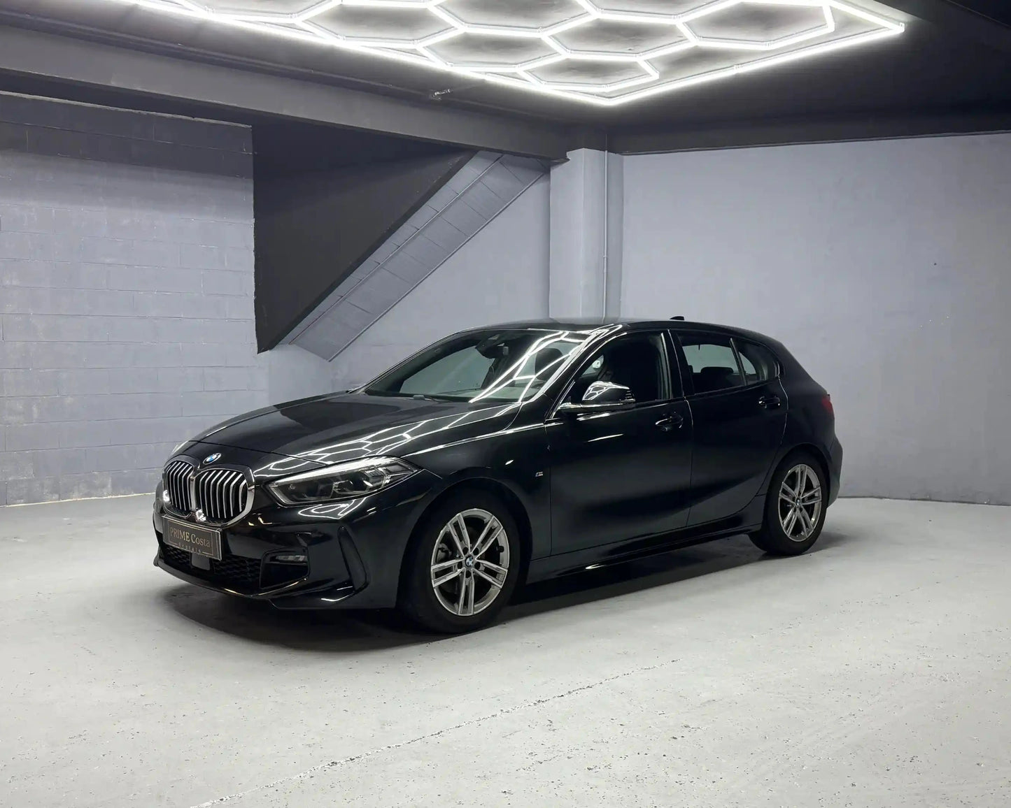 BMW 118i M Pack car hire in Benidorm – sporty M Sport hatchback ready for delivery