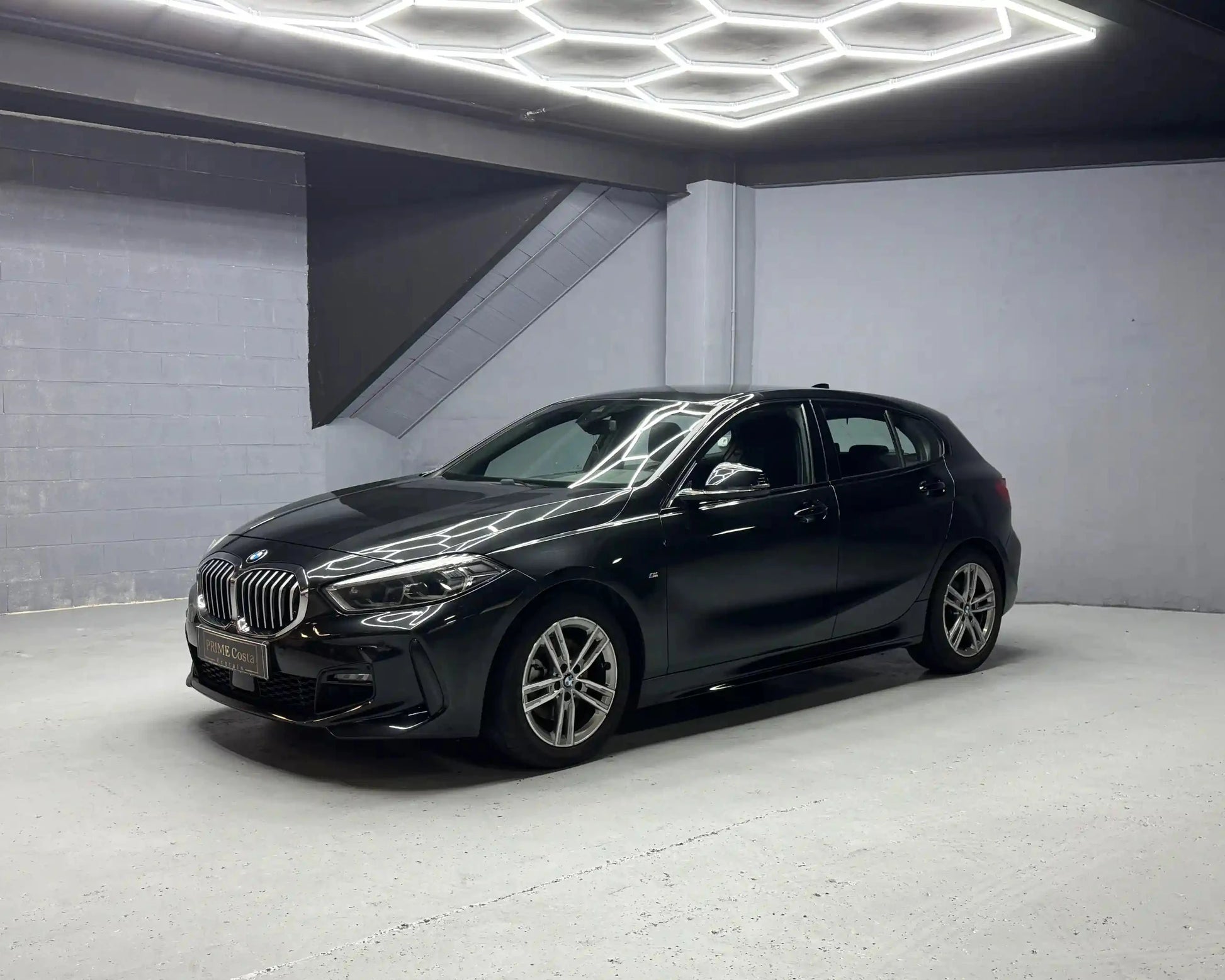 BMW 118i M Pack car hire in Benidorm – sporty M Sport hatchback ready for delivery