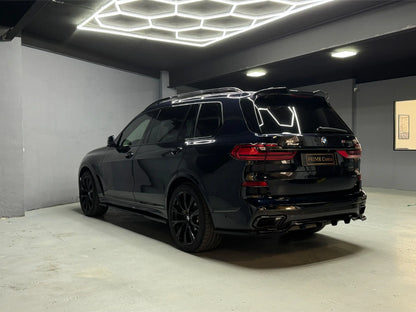 BMW X7 M50i black luxury SUV for rent in Costa Blanca premium car rental