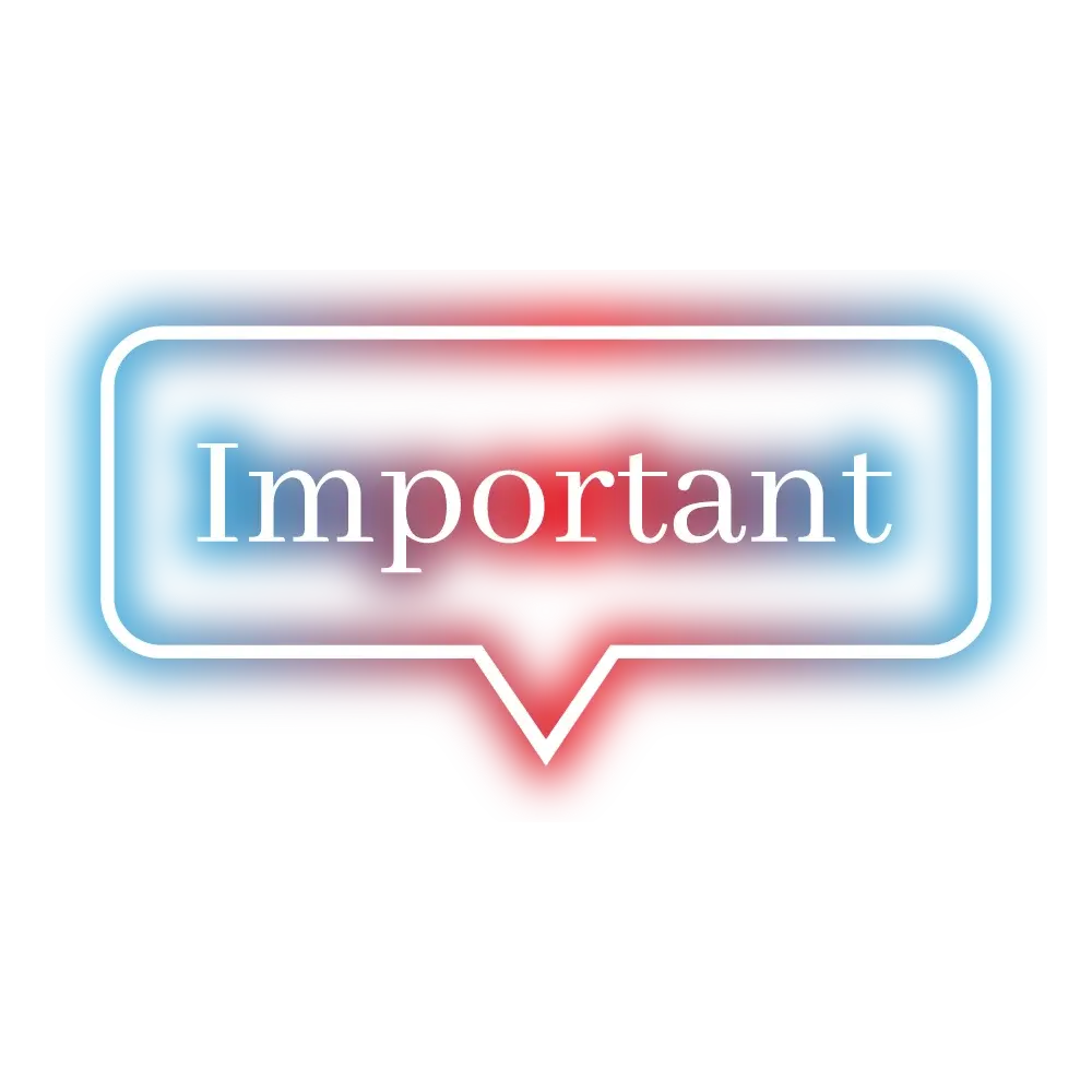 FAQ important logo without background or transparent