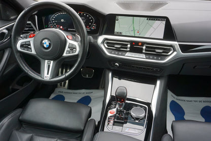 BMW M4 Competition sports car for rent in Alicante – 510 HP, 3.0L twin-turbo, luxury coupe.
