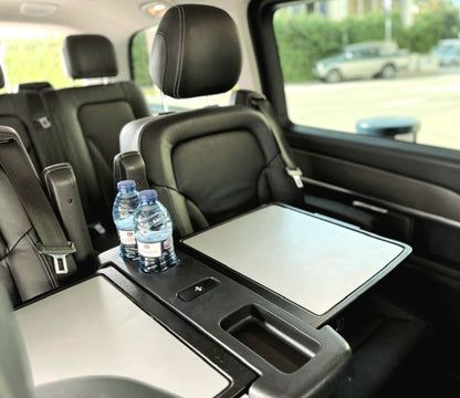Mercedes-Benz V-Class 250d Exclusive Large luxury minivan for rent in Alicante – premium spacious interior, leather seats, diesel engine.