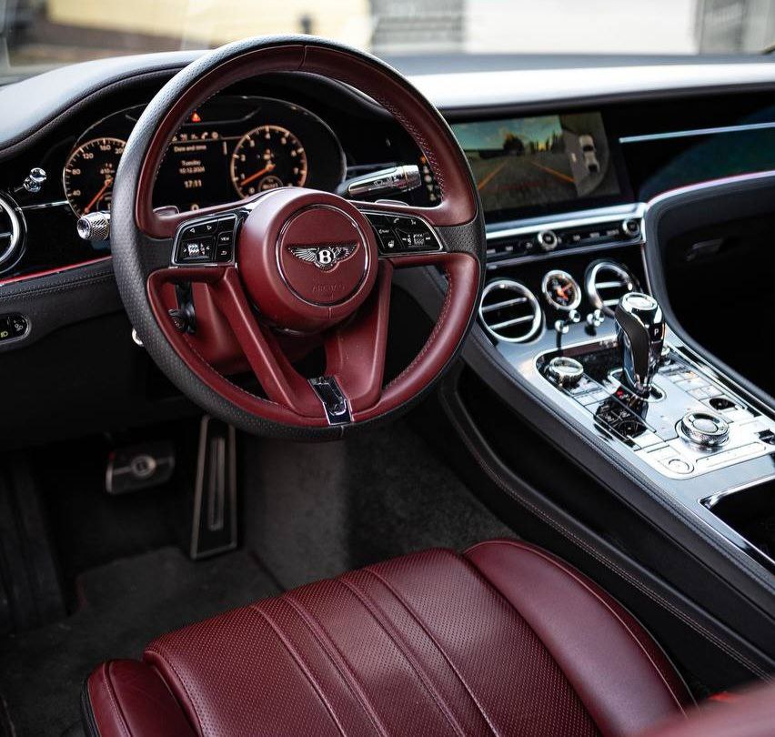 Bentley Continental GT Speed W12 for rent in Marbella – 6.0L twin-turbo W12 luxury coupe, automatic, 4 seats.
