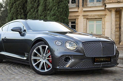 Bentley Continental GT Speed W12 for rent in Marbella – 6.0L twin-turbo W12 luxury coupe, automatic, 4 seats.