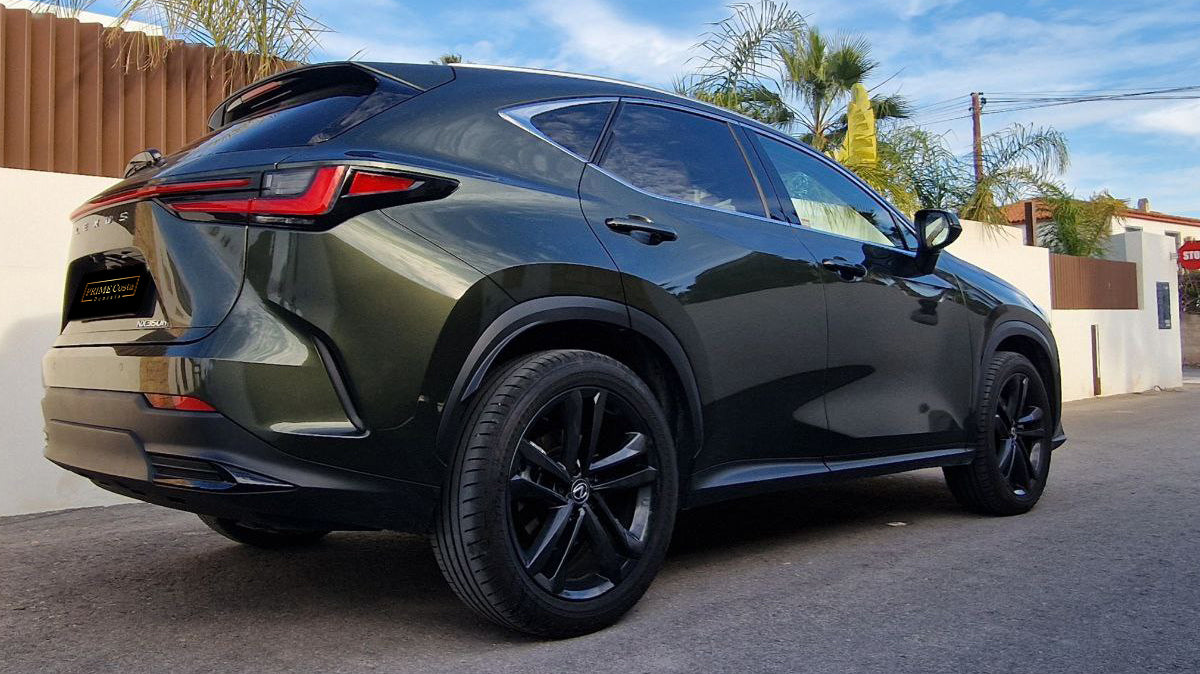 Lexus NX 450h luxury hybrid SUV for rent in Alicante – premium crossover with automatic transmission and eco-drive.