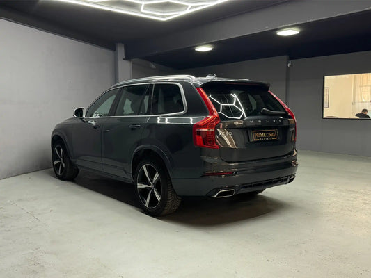 Volvo XC90 7 seater rear seats interior for family car hire