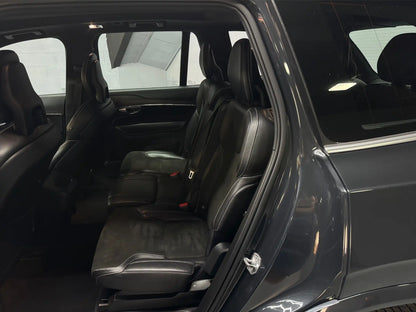 Volvo XC90 front interior dashboard automatic SUV rental